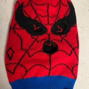 Red and Black Spider Hero Kids Costume Mask